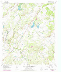 Brooksmith Texas Historical topographic map, 1:24000 scale, 7.5 X 7.5 Minute, Year 1963
