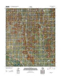 Broome Texas Historical topographic map, 1:24000 scale, 7.5 X 7.5 Minute, Year 2013