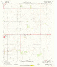 Brownfield East Texas Historical topographic map, 1:24000 scale, 7.5 X 7.5 Minute, Year 1969
