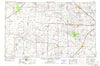Brownfield Texas Historical topographic map, 1:250000 scale, 1 X 2 Degree, Year 1954