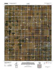 Brownfield East Texas Historical topographic map, 1:24000 scale, 7.5 X 7.5 Minute, Year 2010
