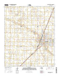 Brownfield West Texas Current topographic map, 1:24000 scale, 7.5 X 7.5 Minute, Year 2016