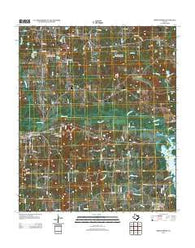 Brownsboro Texas Historical topographic map, 1:24000 scale, 7.5 X 7.5 Minute, Year 2013