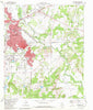 Brownwood Texas Historical topographic map, 1:24000 scale, 7.5 X 7.5 Minute, Year 1980