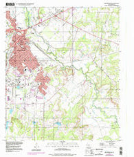 Brownwood Texas Historical topographic map, 1:24000 scale, 7.5 X 7.5 Minute, Year 1996