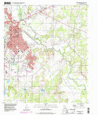 Brownwood Texas Historical topographic map, 1:24000 scale, 7.5 X 7.5 Minute, Year 1996