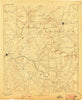 Brownwood Texas Historical topographic map, 1:125000 scale, 30 X 30 Minute, Year 1894