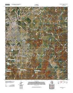 Brownwood Texas Historical topographic map, 1:24000 scale, 7.5 X 7.5 Minute, Year 2010