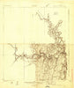 Brownwood Reservoir Site Texas Historical topographic map, 1:48000 scale, 15 X 15 Minute, Year 1924