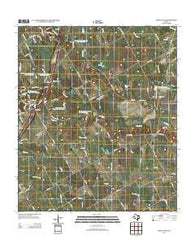 Bruceville Texas Historical topographic map, 1:24000 scale, 7.5 X 7.5 Minute, Year 2012