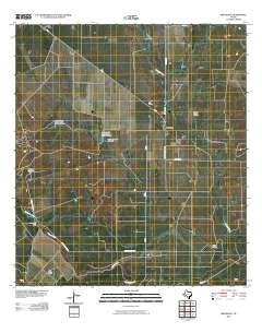 Brundage Texas Historical topographic map, 1:24000 scale, 7.5 X 7.5 Minute, Year 2010