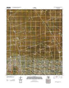Brunson Ranch Texas Historical topographic map, 1:24000 scale, 7.5 X 7.5 Minute, Year 2012