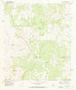 Brushy Draw Texas Historical topographic map, 1:24000 scale, 7.5 X 7.5 Minute, Year 1970