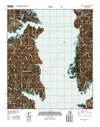 Brushy Creek Texas Historical topographic map, 1:24000 scale, 7.5 X 7.5 Minute, Year 2010