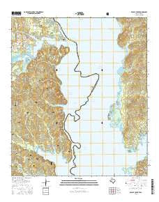 Brushy Creek Texas Current topographic map, 1:24000 scale, 7.5 X 7.5 Minute, Year 2016