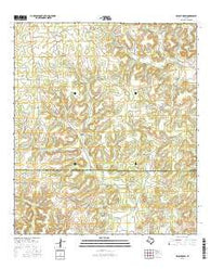 Brushy Draw Texas Current topographic map, 1:24000 scale, 7.5 X 7.5 Minute, Year 2016