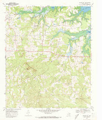 Bryans Mill Texas Historical topographic map, 1:24000 scale, 7.5 X 7.5 Minute, Year 1969