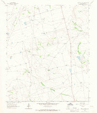 Bryant Ranch Texas Historical topographic map, 1:24000 scale, 7.5 X 7.5 Minute, Year 1964