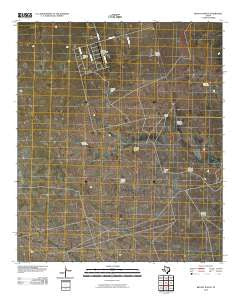 Bryant Ranch Texas Historical topographic map, 1:24000 scale, 7.5 X 7.5 Minute, Year 2010