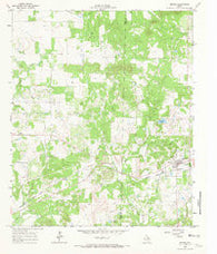 Bryson Texas Historical topographic map, 1:24000 scale, 7.5 X 7.5 Minute, Year 1964
