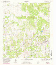 Bryson Texas Historical topographic map, 1:24000 scale, 7.5 X 7.5 Minute, Year 1964