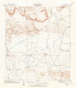 Buck Hill Texas Historical topographic map, 1:62500 scale, 15 X 15 Minute, Year 1917