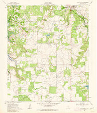 Buck Mountain Texas Historical topographic map, 1:24000 scale, 7.5 X 7.5 Minute, Year 1961