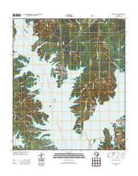 Buck Bay Texas Historical topographic map, 1:24000 scale, 7.5 X 7.5 Minute, Year 2013
