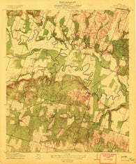 Buckholts Texas Historical topographic map, 1:31680 scale, 7.5 X 7.5 Minute, Year 1912