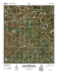 Buckhorn Texas Historical topographic map, 1:24000 scale, 7.5 X 7.5 Minute, Year 2010