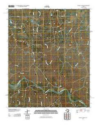 Buckle L Ranch Texas Historical topographic map, 1:24000 scale, 7.5 X 7.5 Minute, Year 2010