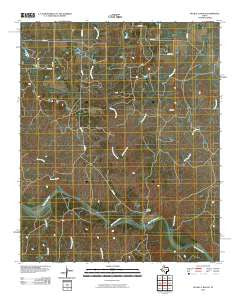 Buckle L Ranch Texas Historical topographic map, 1:24000 scale, 7.5 X 7.5 Minute, Year 2010
