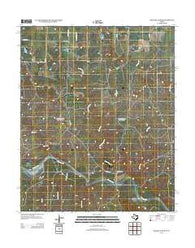 Buckle L Ranch Texas Historical topographic map, 1:24000 scale, 7.5 X 7.5 Minute, Year 2012