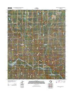Buckle L Ranch Texas Historical topographic map, 1:24000 scale, 7.5 X 7.5 Minute, Year 2012