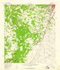 Buda Texas Historical topographic map, 1:62500 scale, 15 X 15 Minute, Year 1958