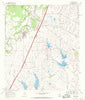 Buda Texas Historical topographic map, 1:24000 scale, 7.5 X 7.5 Minute, Year 1968