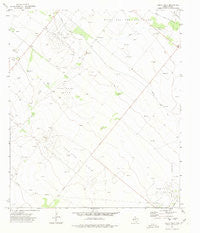 Buena Vista Texas Historical topographic map, 1:24000 scale, 7.5 X 7.5 Minute, Year 1972
