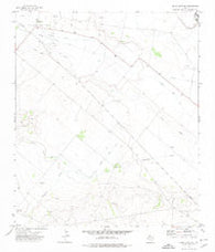 Buena Vista NE Texas Historical topographic map, 1:24000 scale, 7.5 X 7.5 Minute, Year 1972