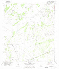 Buena Vista SW Texas Historical topographic map, 1:24000 scale, 7.5 X 7.5 Minute, Year 1972