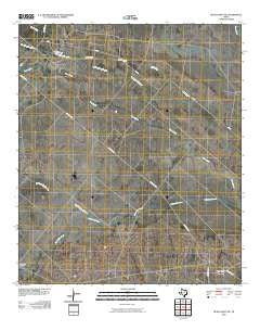 Buena Vista NE Texas Historical topographic map, 1:24000 scale, 7.5 X 7.5 Minute, Year 2010