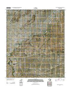 Buena Vista SW Texas Historical topographic map, 1:24000 scale, 7.5 X 7.5 Minute, Year 2012