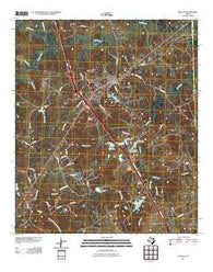 Buffalo Texas Historical topographic map, 1:24000 scale, 7.5 X 7.5 Minute, Year 2010