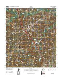 Buffalo Texas Historical topographic map, 1:24000 scale, 7.5 X 7.5 Minute, Year 2013