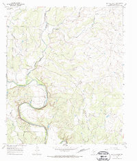 Buffalo Bluff Texas Historical topographic map, 1:24000 scale, 7.5 X 7.5 Minute, Year 1967