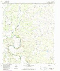 Buffalo Bluff Texas Historical topographic map, 1:24000 scale, 7.5 X 7.5 Minute, Year 1967