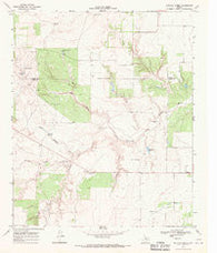 Buffalo Creek Texas Historical topographic map, 1:24000 scale, 7.5 X 7.5 Minute, Year 1968