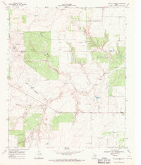 Buffalo Creek Texas Historical topographic map, 1:24000 scale, 7.5 X 7.5 Minute, Year 1968