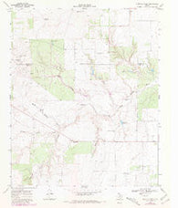 Buffalo Creek Texas Historical topographic map, 1:24000 scale, 7.5 X 7.5 Minute, Year 1968