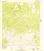 Buffalo Knob Texas Historical topographic map, 1:24000 scale, 7.5 X 7.5 Minute, Year 1955