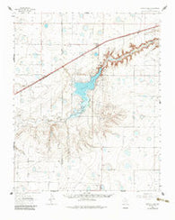 Buffalo Lake Texas Historical topographic map, 1:62500 scale, 15 X 15 Minute, Year 1961